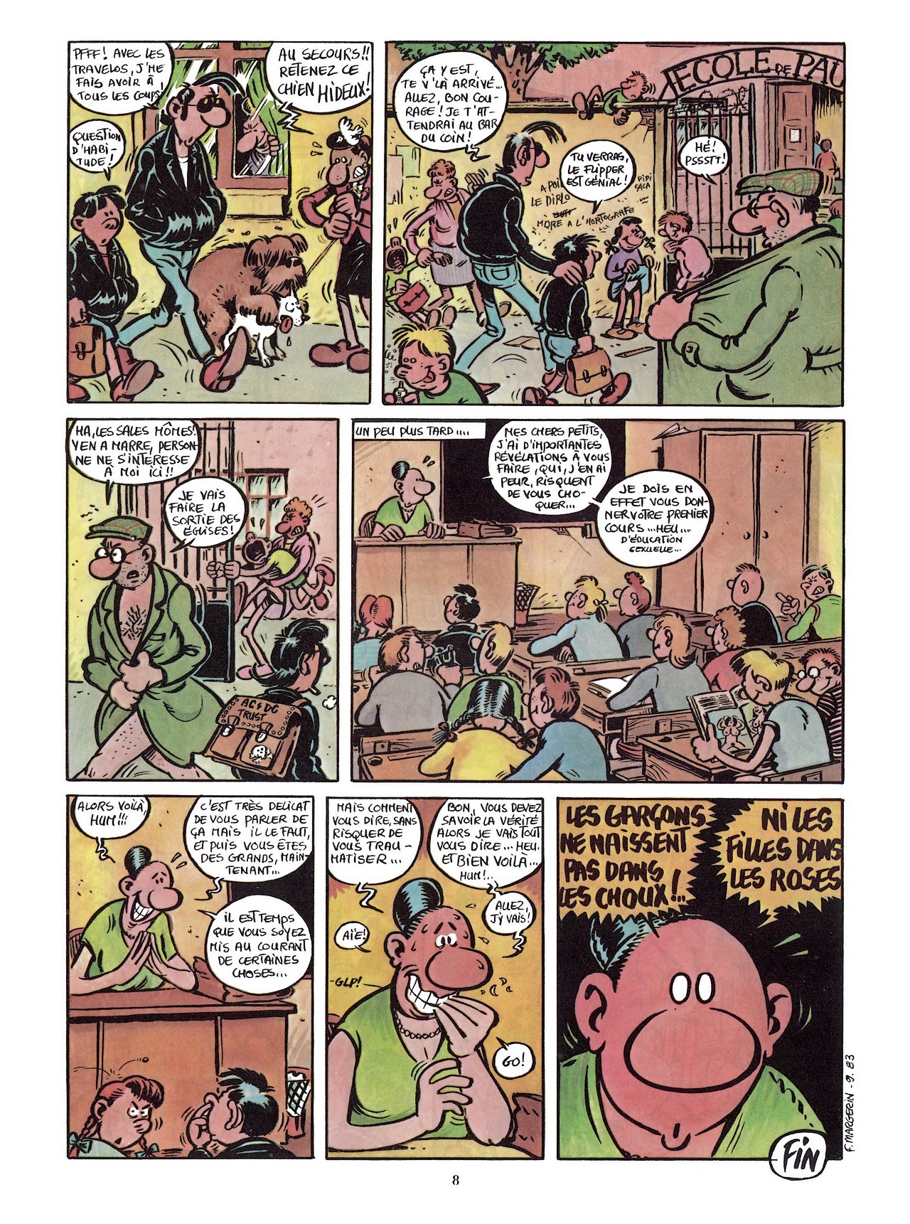 Rigolo ! 05 - Le sexe des bédés ! page 8 full
