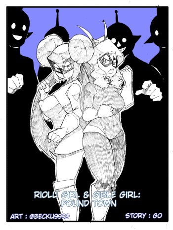 [Beck Cartoons] Riolu Girl & Gible Girl: Pound Town (Pokemon) cover