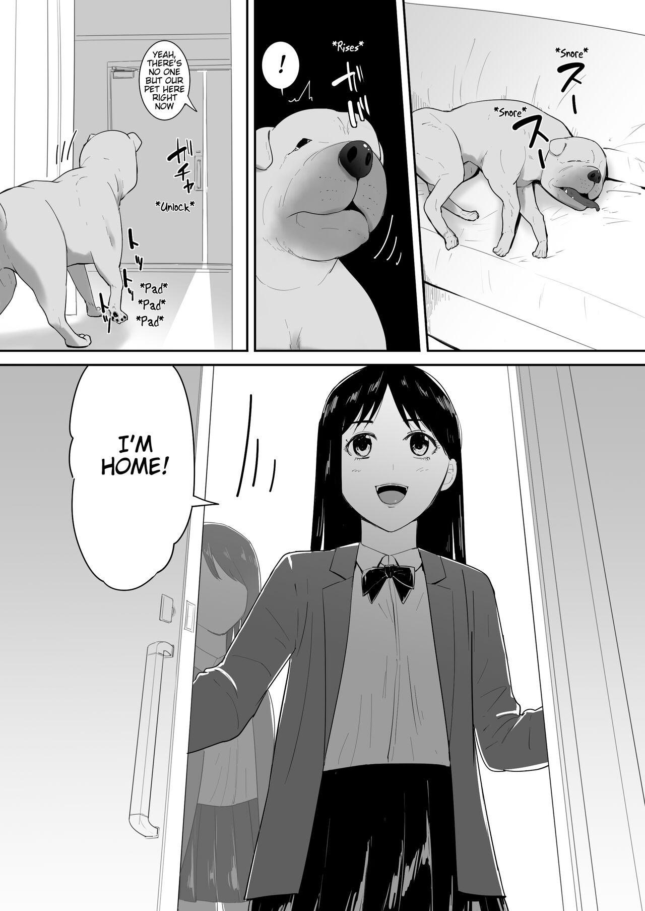 Tomodachi no Pet to | With My Friend's Pet page 3 full