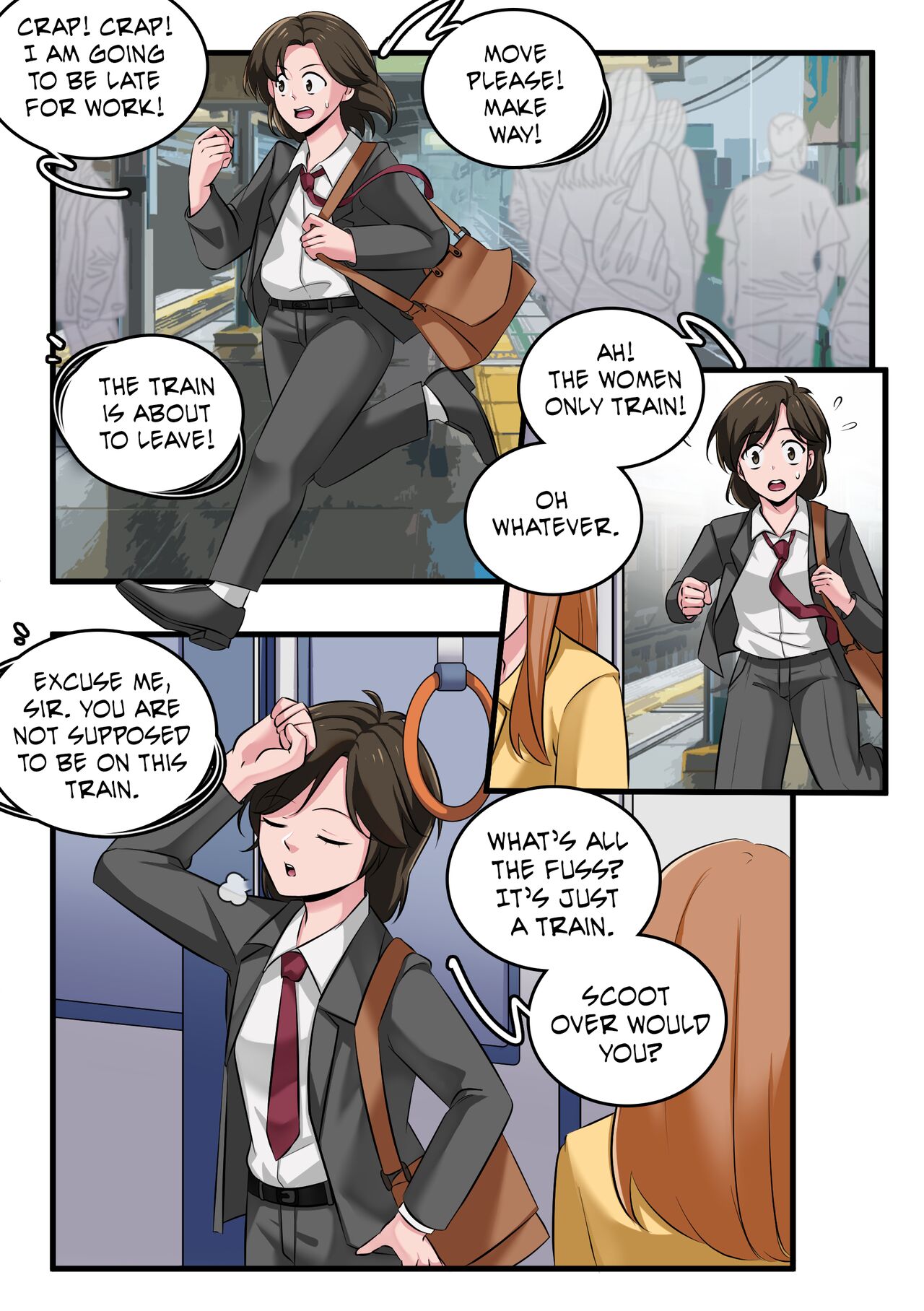 Women's Only Train page 2 full