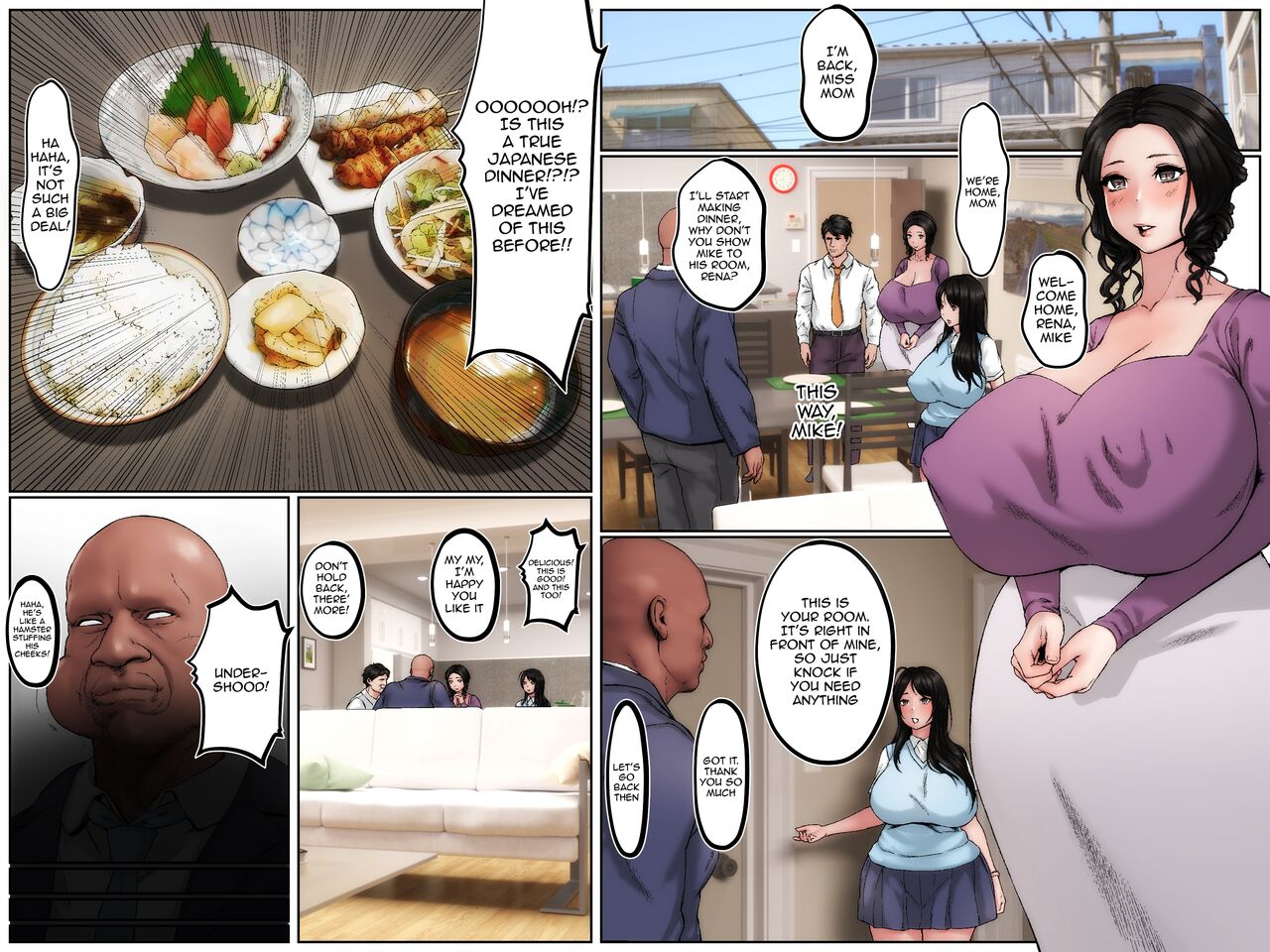 Gaikokujin Ryuugakusei ni Netorareru Kanojo | She's Stolen Away By A Foreign Exchange Student page 8 full
