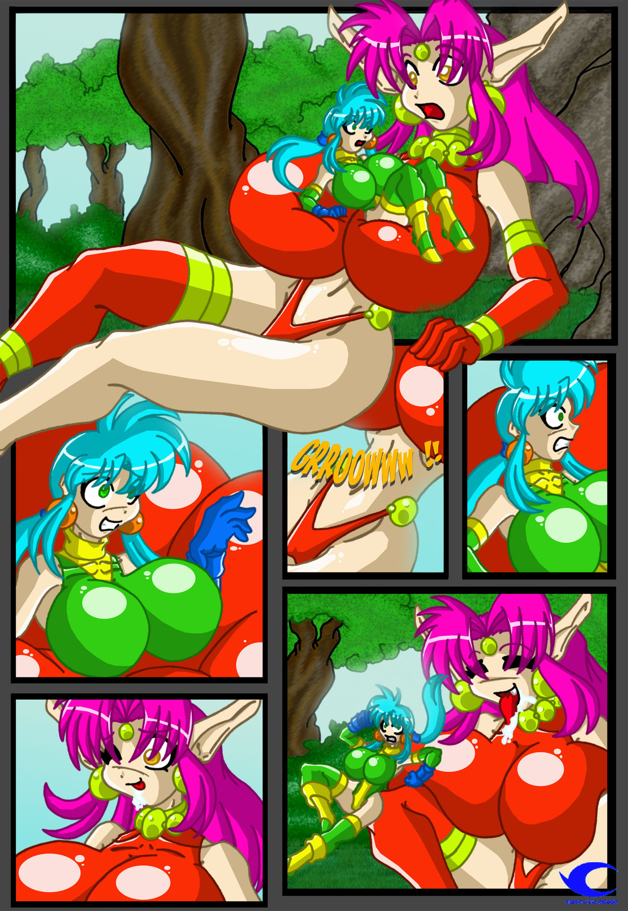 Elastic Elf Girl Hunt page 2 full