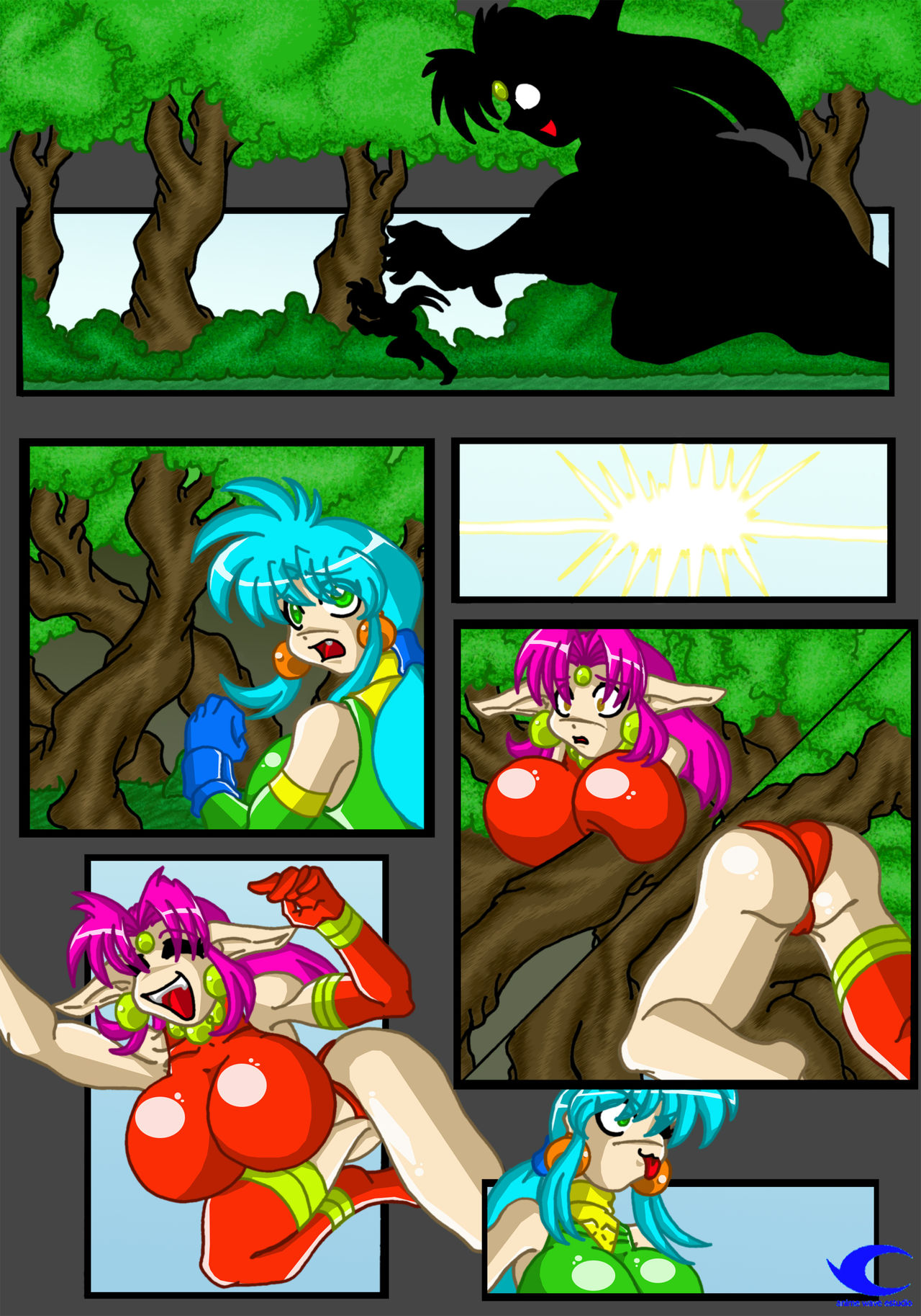 Elastic Elf Girl Hunt page 3 full