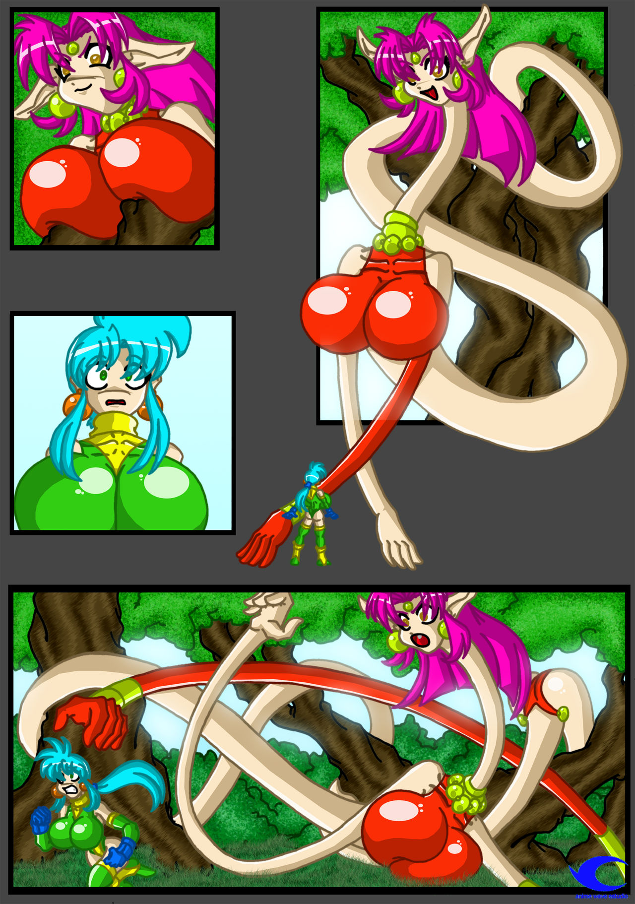 Elastic Elf Girl Hunt page 4 full