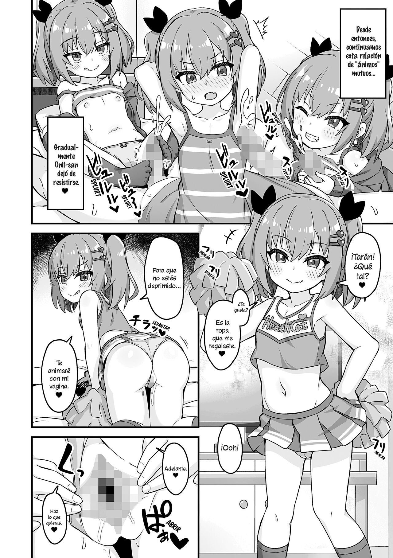Namaiki Iede Shoujo no Kyouizon | Interdependencia sexual con una niña fugitiva page 12 full