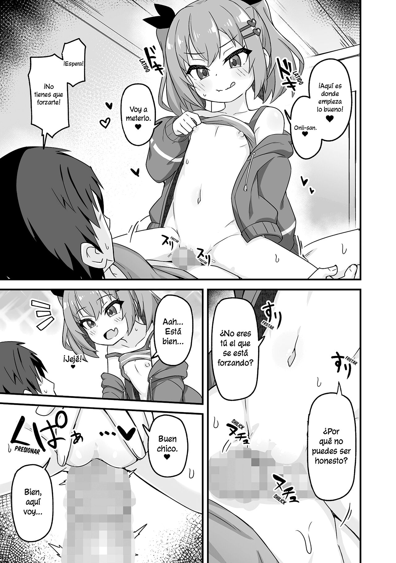 Namaiki Iede Shoujo no Kyouizon | Interdependencia sexual con una niña fugitiva page 7 full