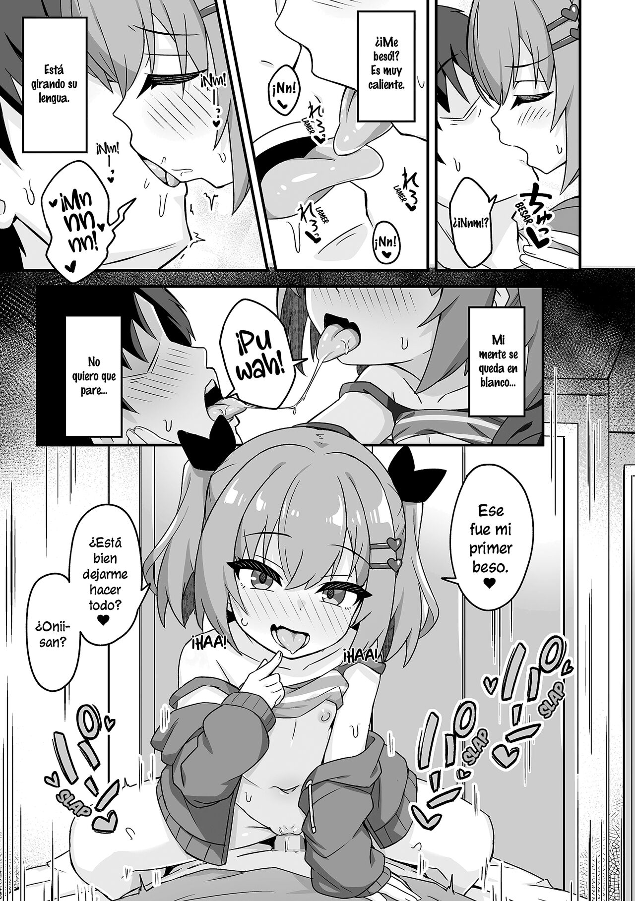Namaiki Iede Shoujo no Kyouizon | Interdependencia sexual con una niña fugitiva page 9 full