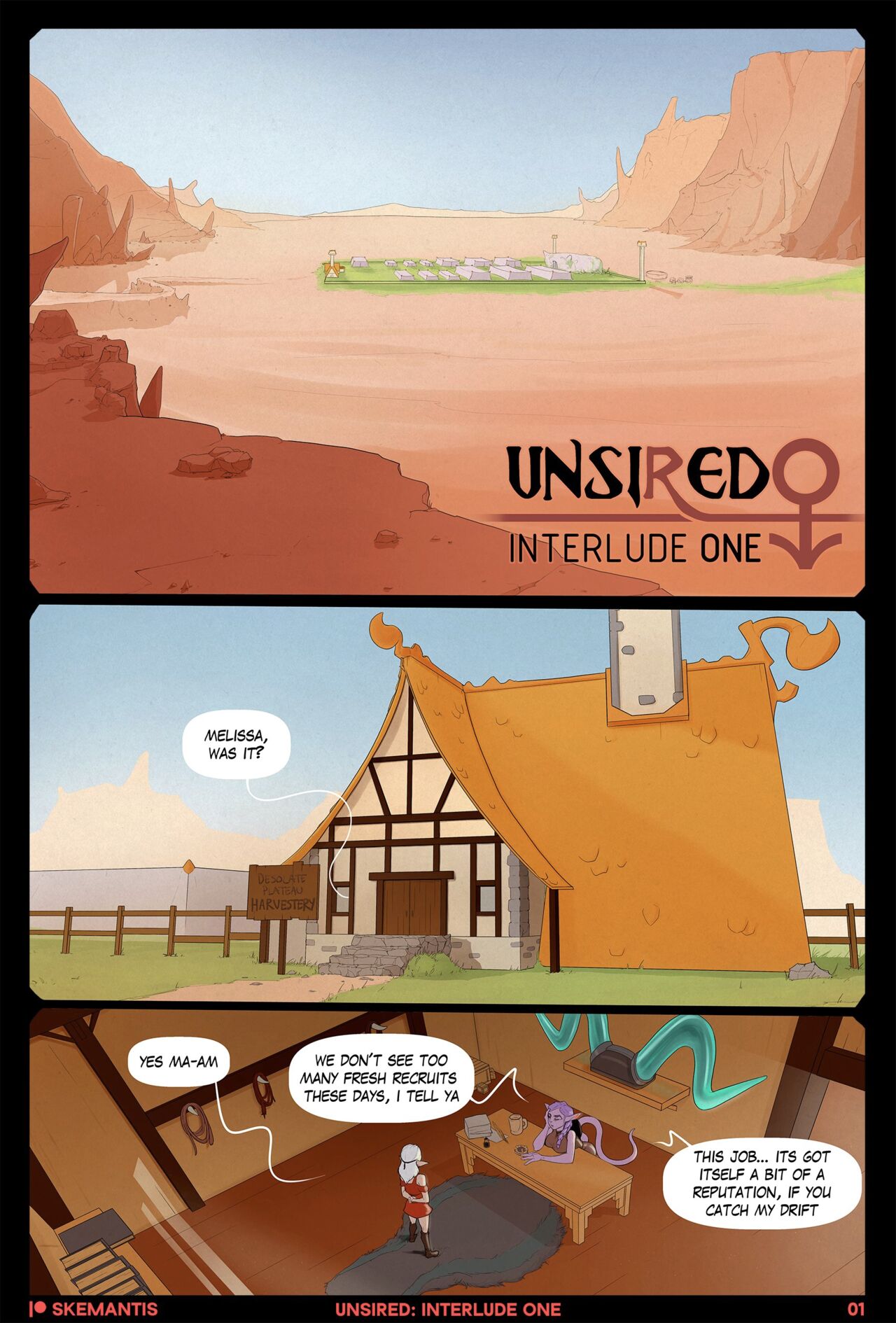 Unsired: Interlude page 1 full