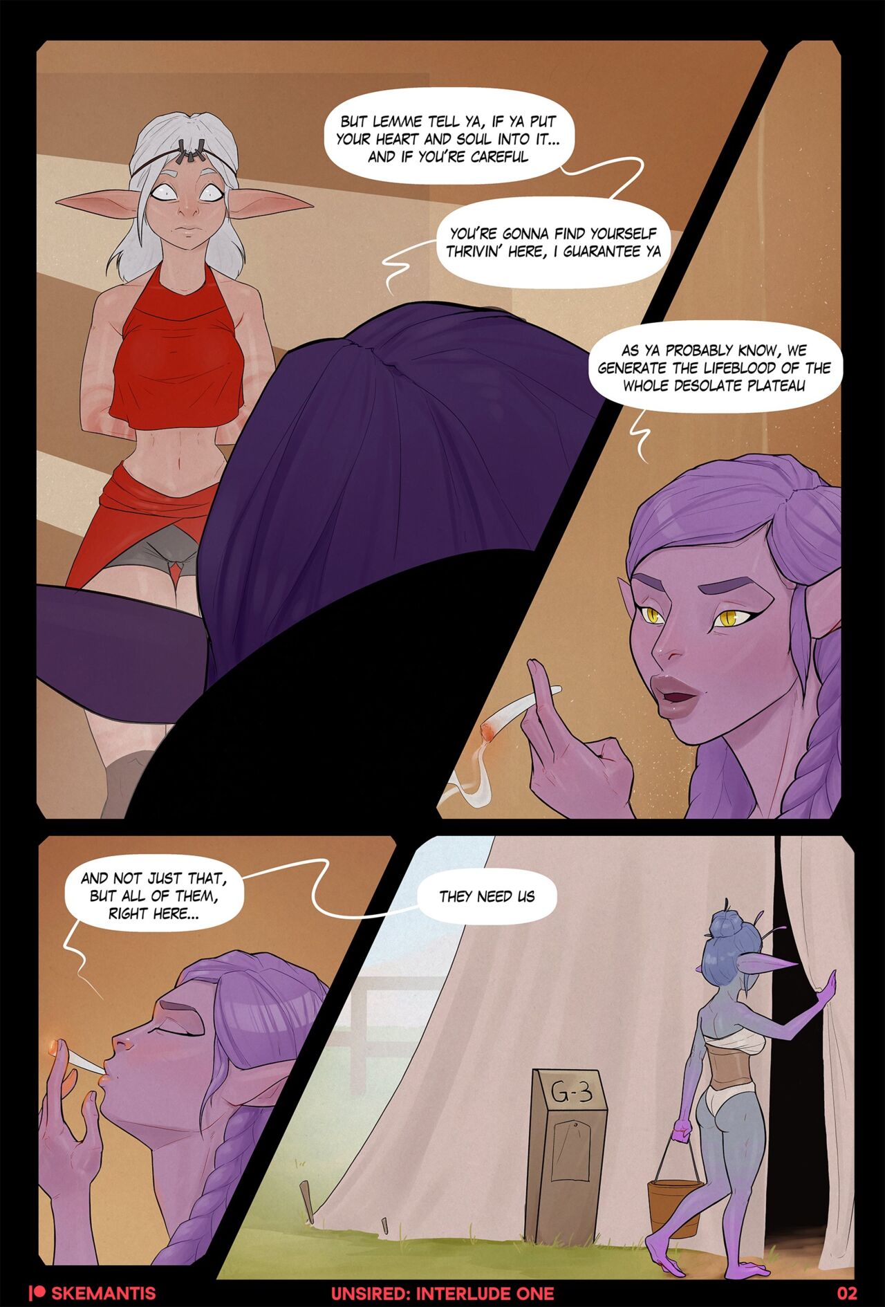 Unsired: Interlude page 2 full