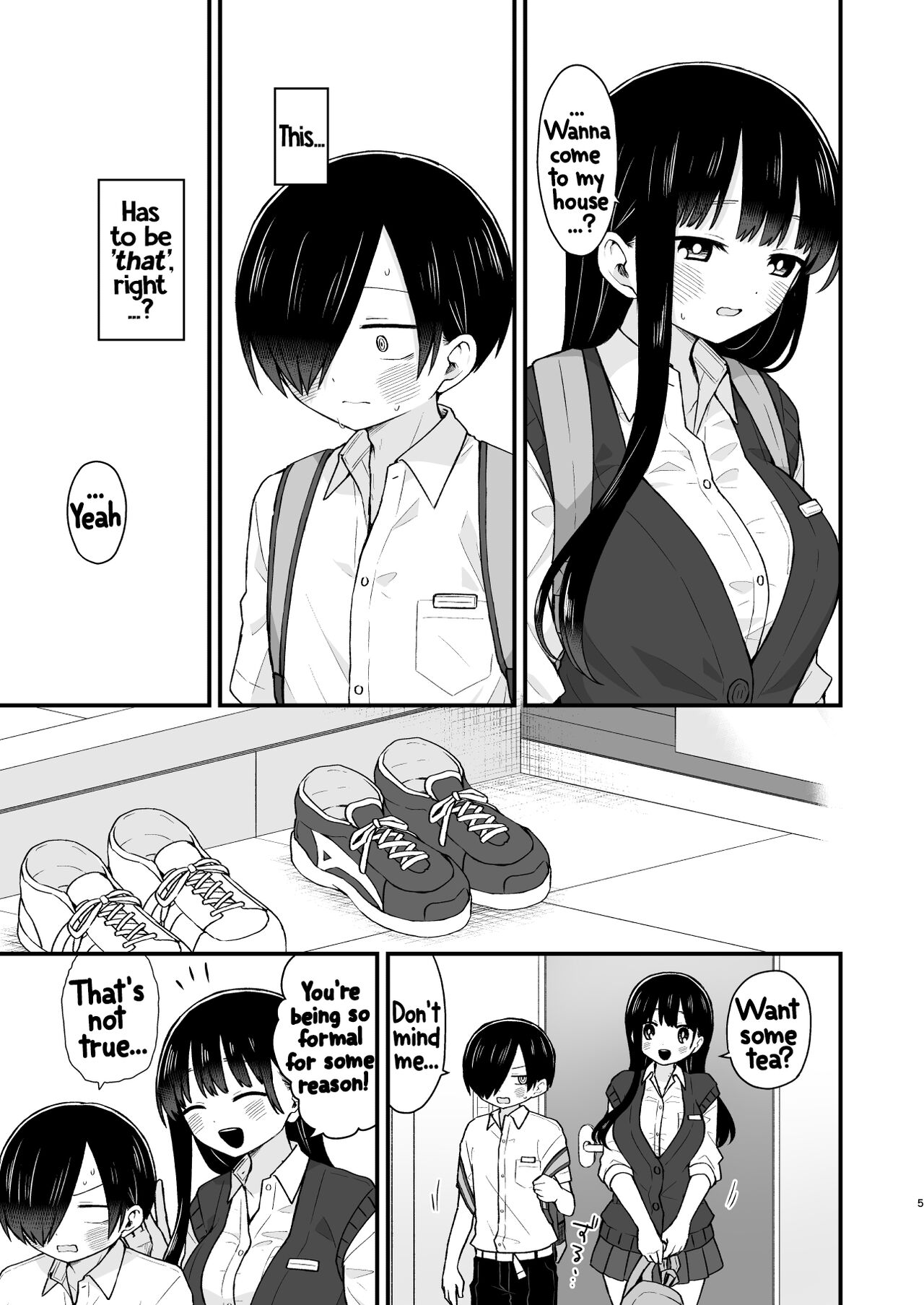 Sasoitaishi, Sasowaretai. | I want to ask you. And I want to be asked. page 4 full