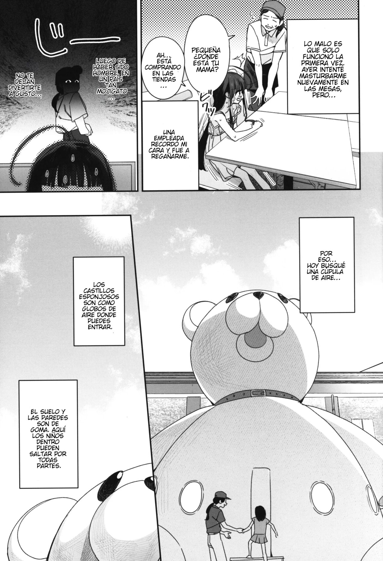 TS Loli Oji-san no Bouken Kanwa -Fuwafuwa Dome-hen- | Las aventuras del Viejo-Loli TS Versión Tranquila -Copula Esponjosa- page 6 full