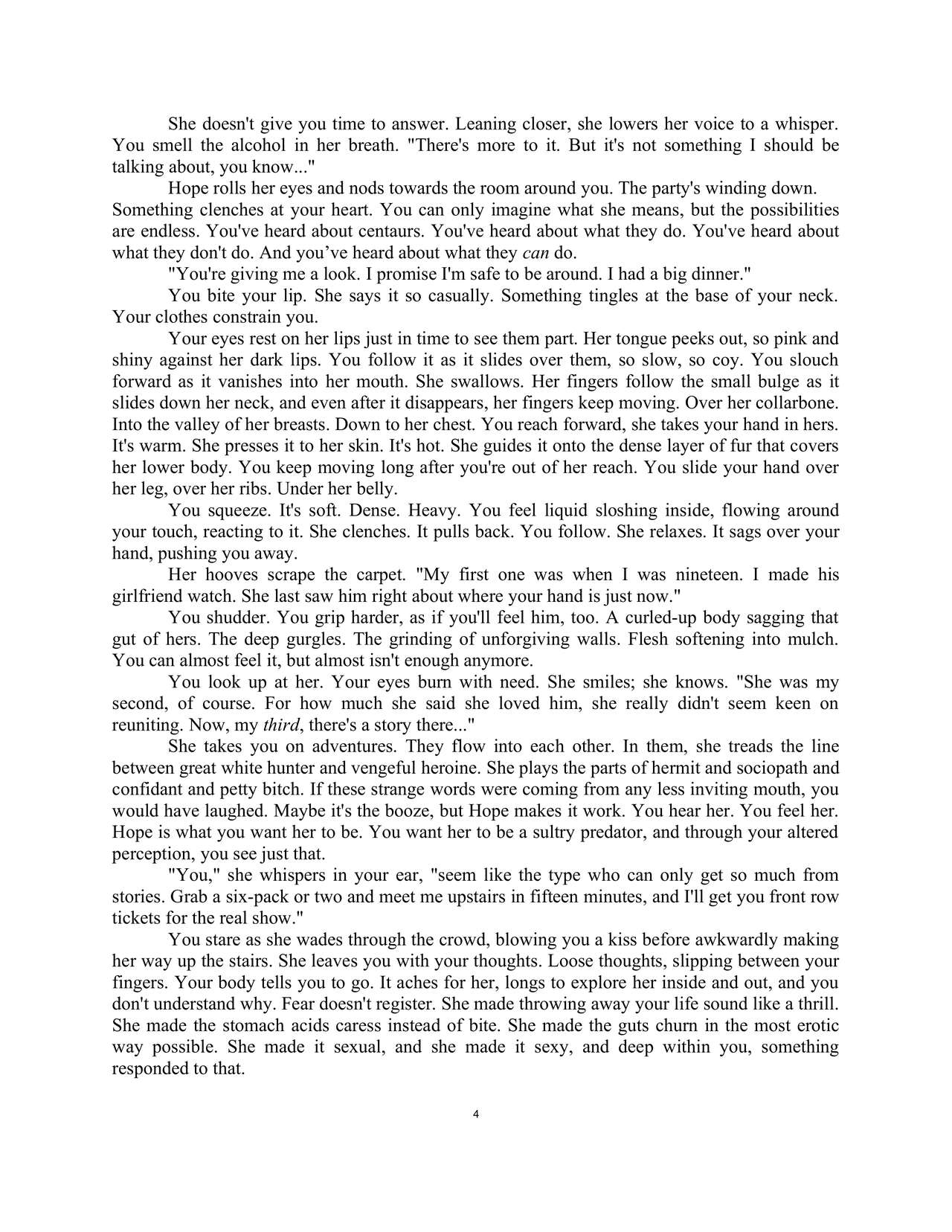 Monster Girl Vore page 4 full