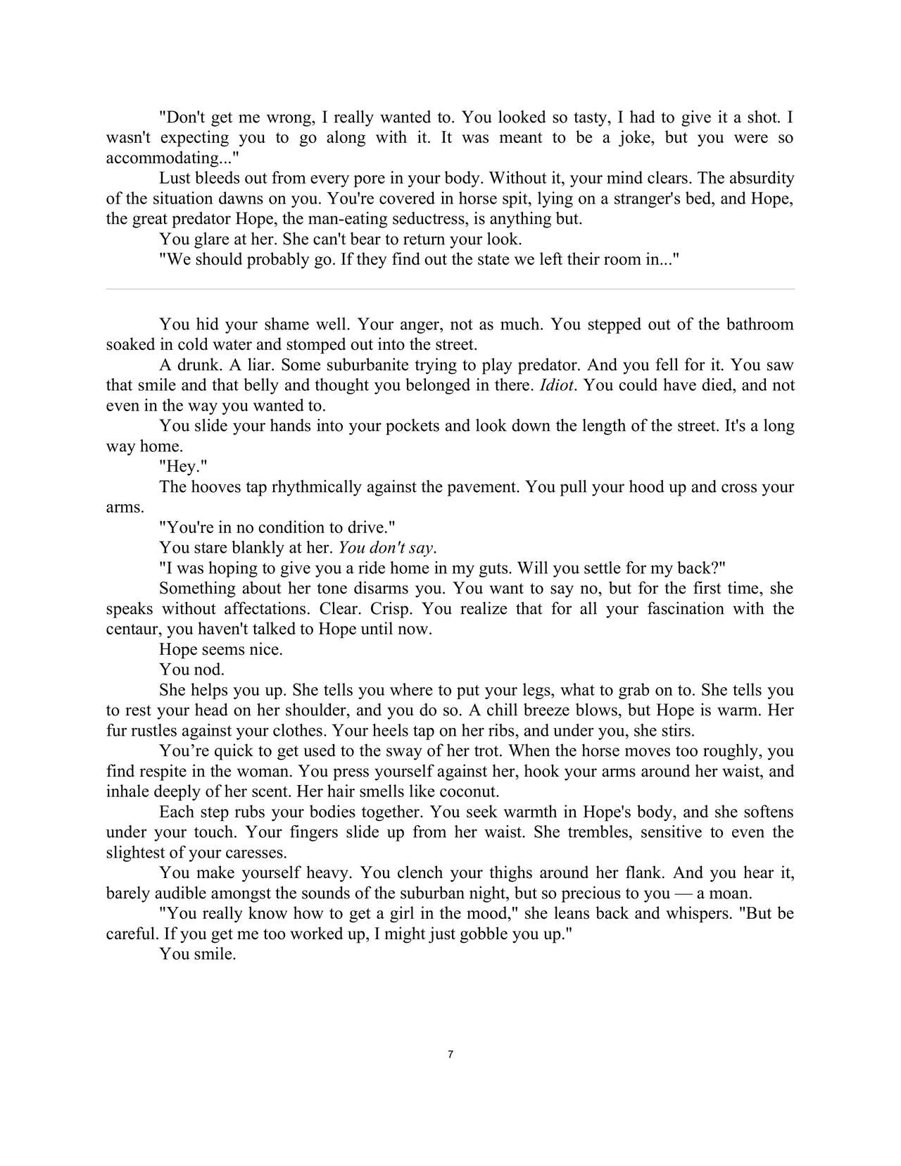 Monster Girl Vore page 7 full