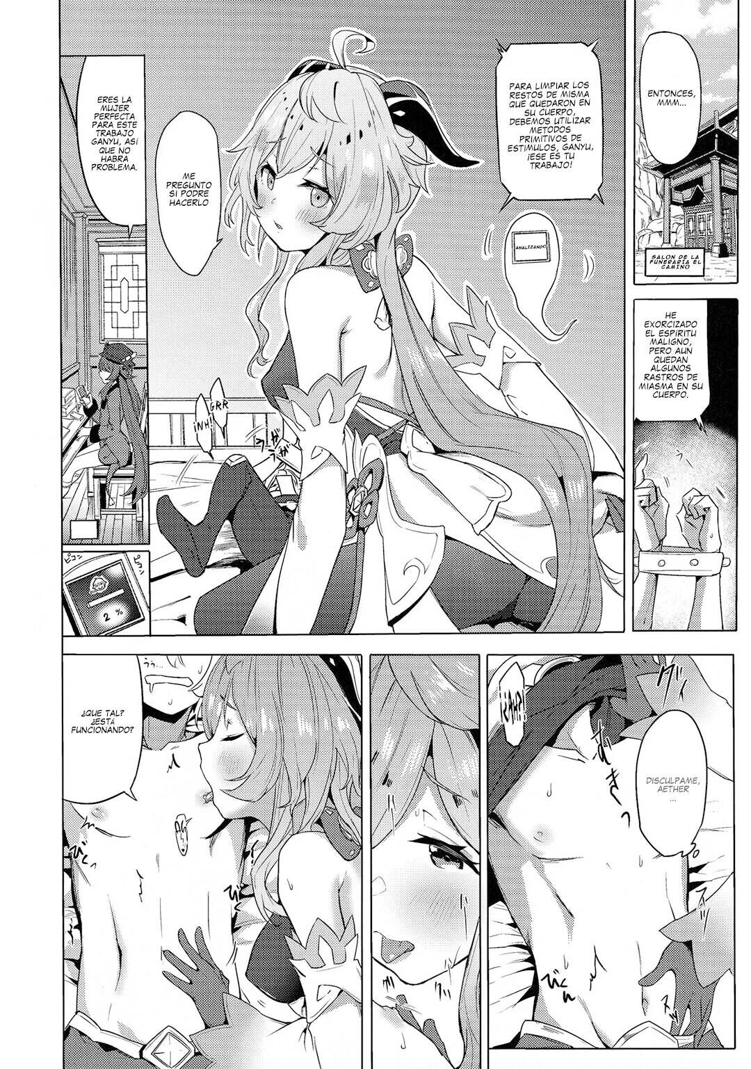 Ganyu Zangyouchuu | Ganyu Working Overtime page 7 full