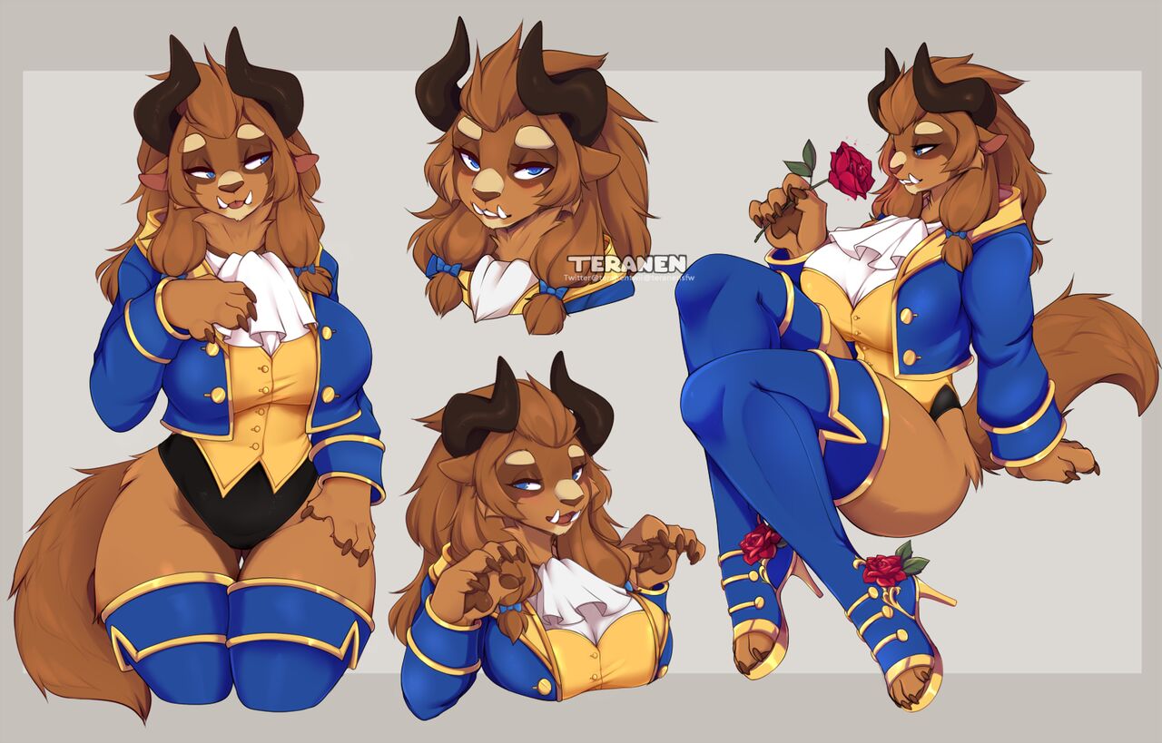 Loathly Lady / Genderswapped Beauty And The Beast page 5 full