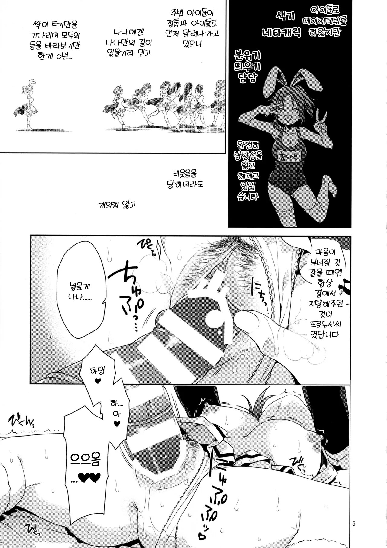 Usamin Ryoujoku Monogatari -  Abe Nana+ | 우사밍 능욕 이야기 page 4 full