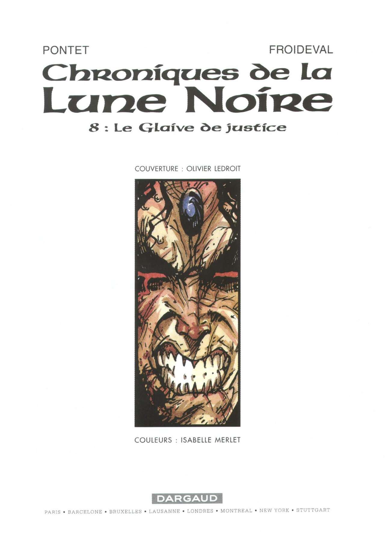 Chroniques De La Lune Noire - T8 - Le Glaive De La Justice page 2 full