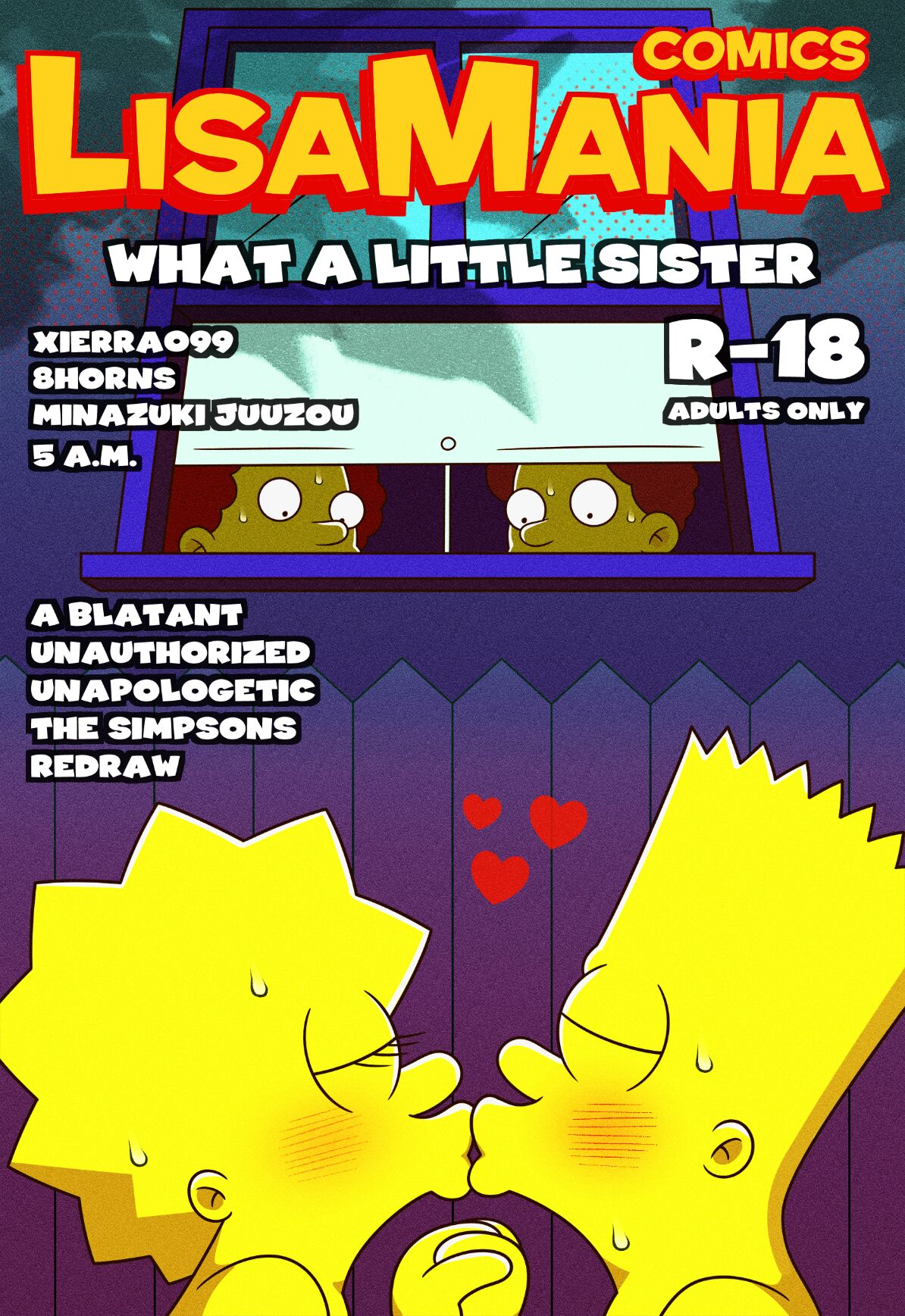 What a little sister. LisaMania 2023 - Page 1 - Comic Porn XXX