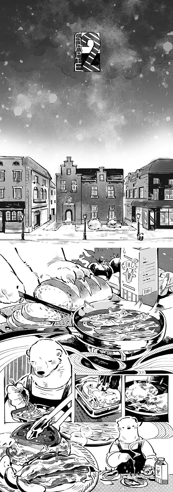 Wolf & Bear & Cafe // Fox & Tiger & Cup Noodles page 11 full
