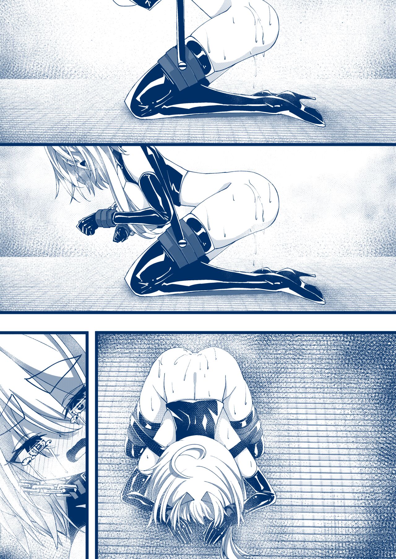 馬之助ちゃん貞操帯絶頂禁止漫画・進捗段階 page 9 full