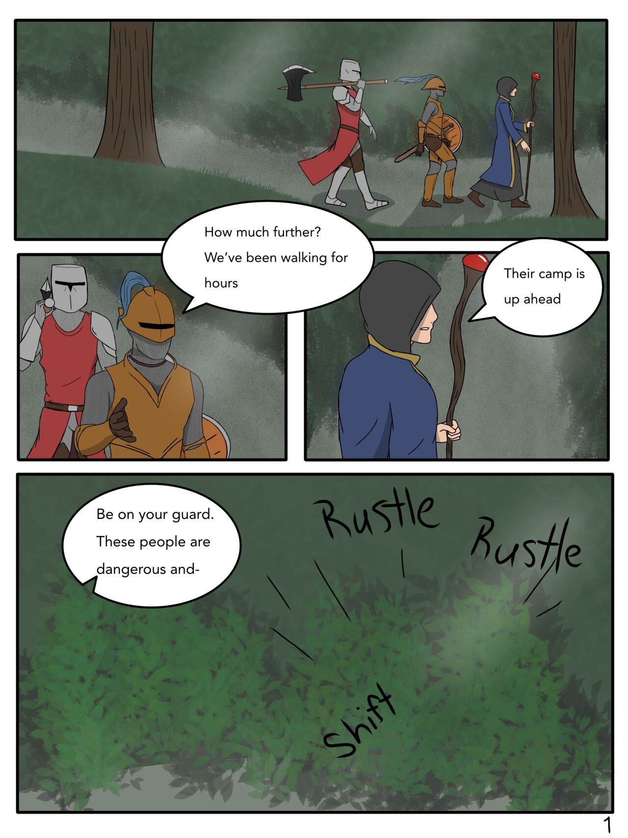 Three's Company- D&D One Shot Part 1 page 2 full