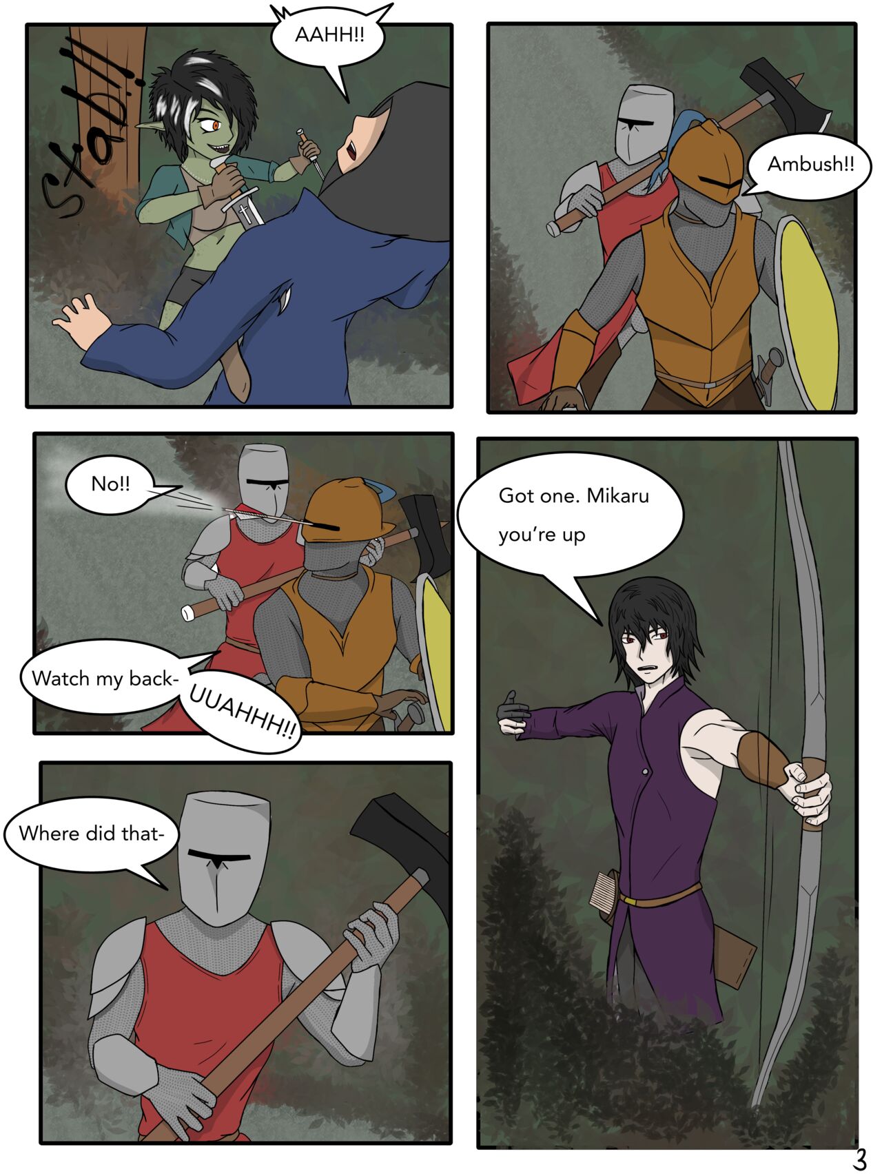 Three's Company- D&D One Shot Part 1 page 4 full