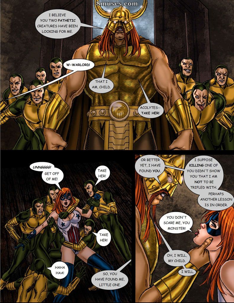 9 Superheroine - 9 Superheroine ws Warlords part1 page 12 full