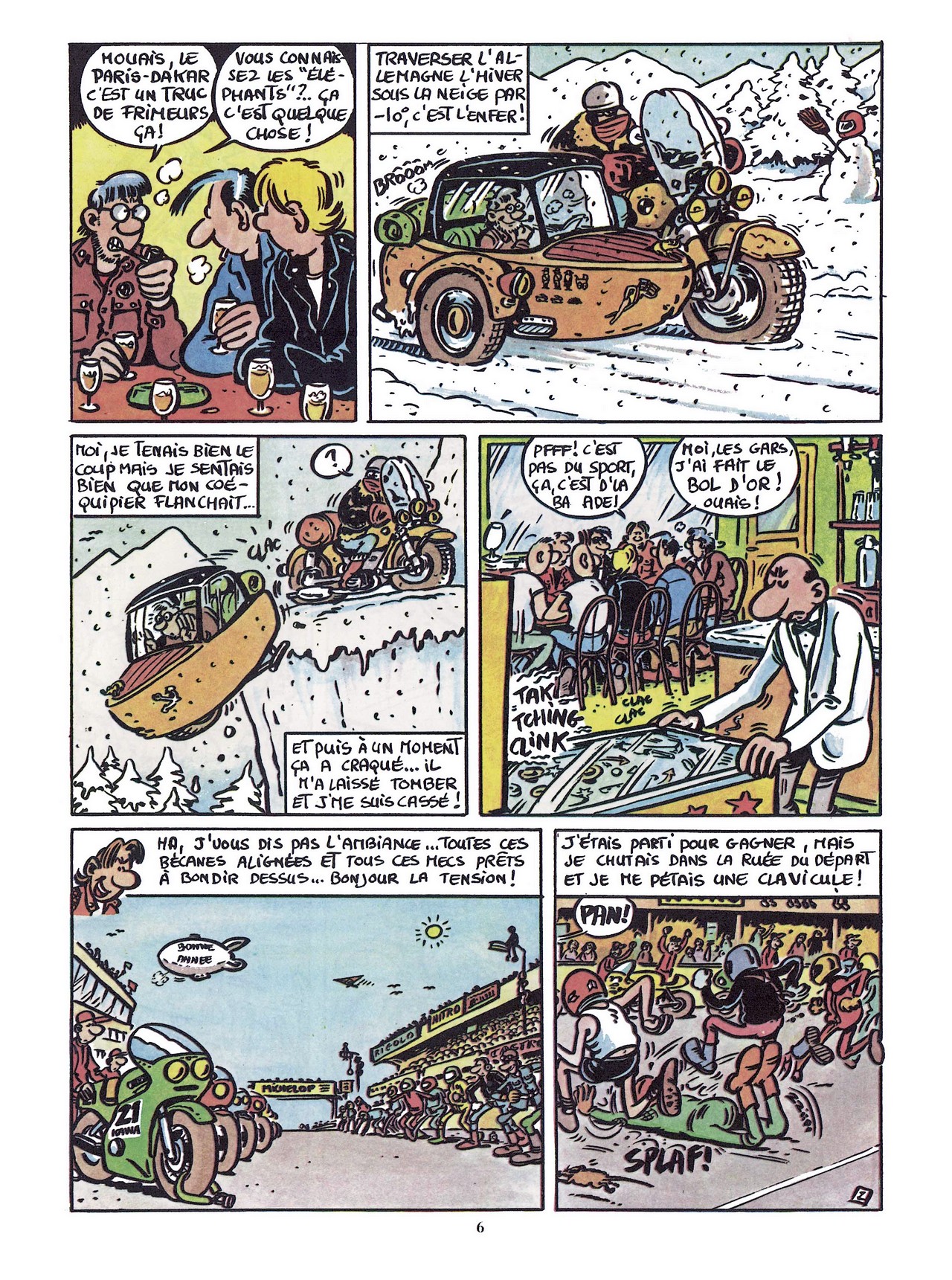 Rigolo ! 03 -  Scandale au Bol d'Or, le scooter rose triomphe ! page 6 full