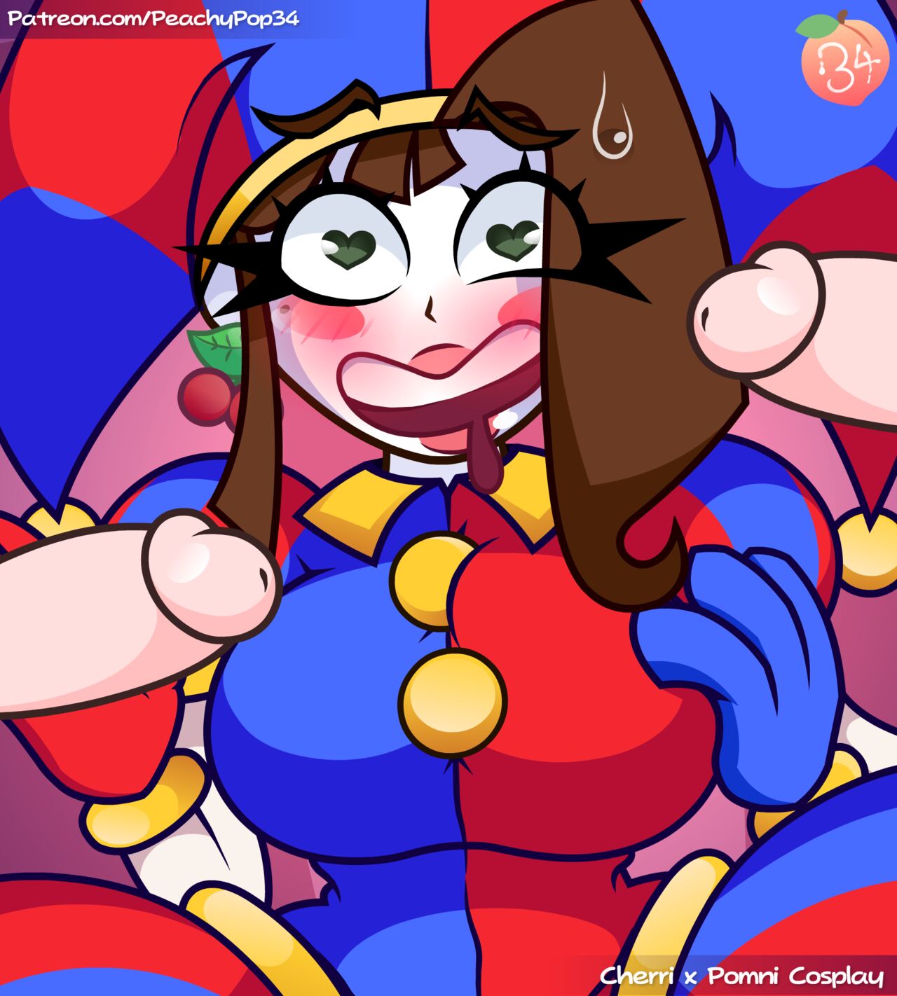 Cherri x Pomni  - peachypop34 page 5 full