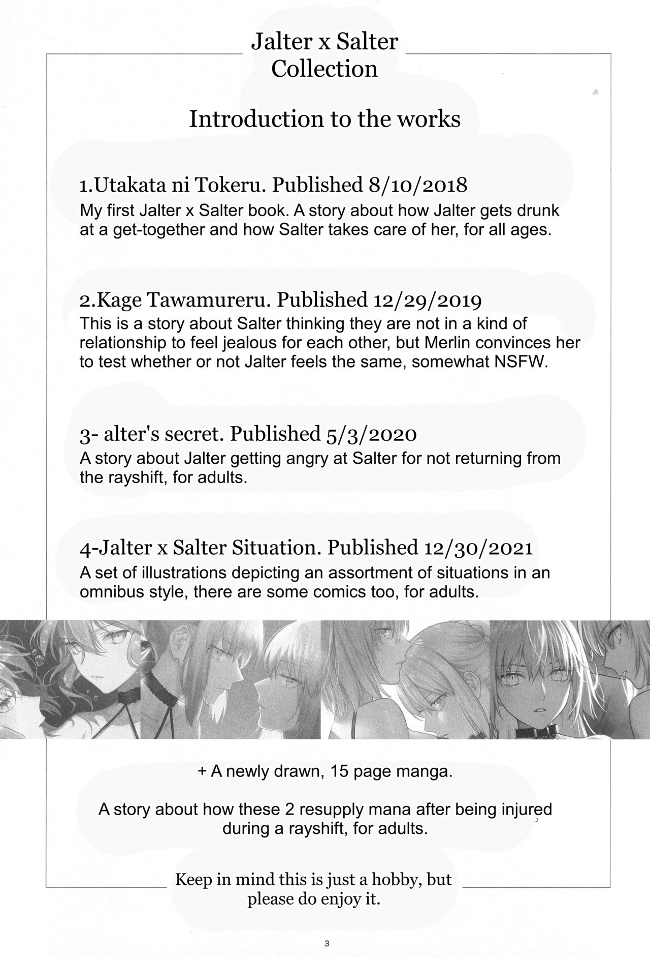 Artoria Alter x Jeanne Alter Sairokushuu page 3 full