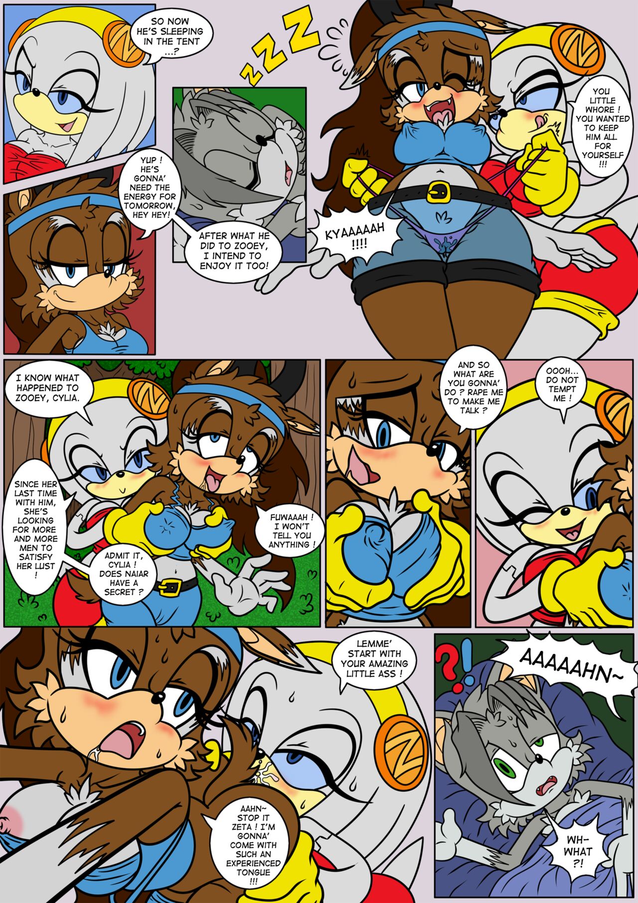 Naiar's Misadventures - Chapter 3 - Cylia & Zeta  ENGLISH page 3 full