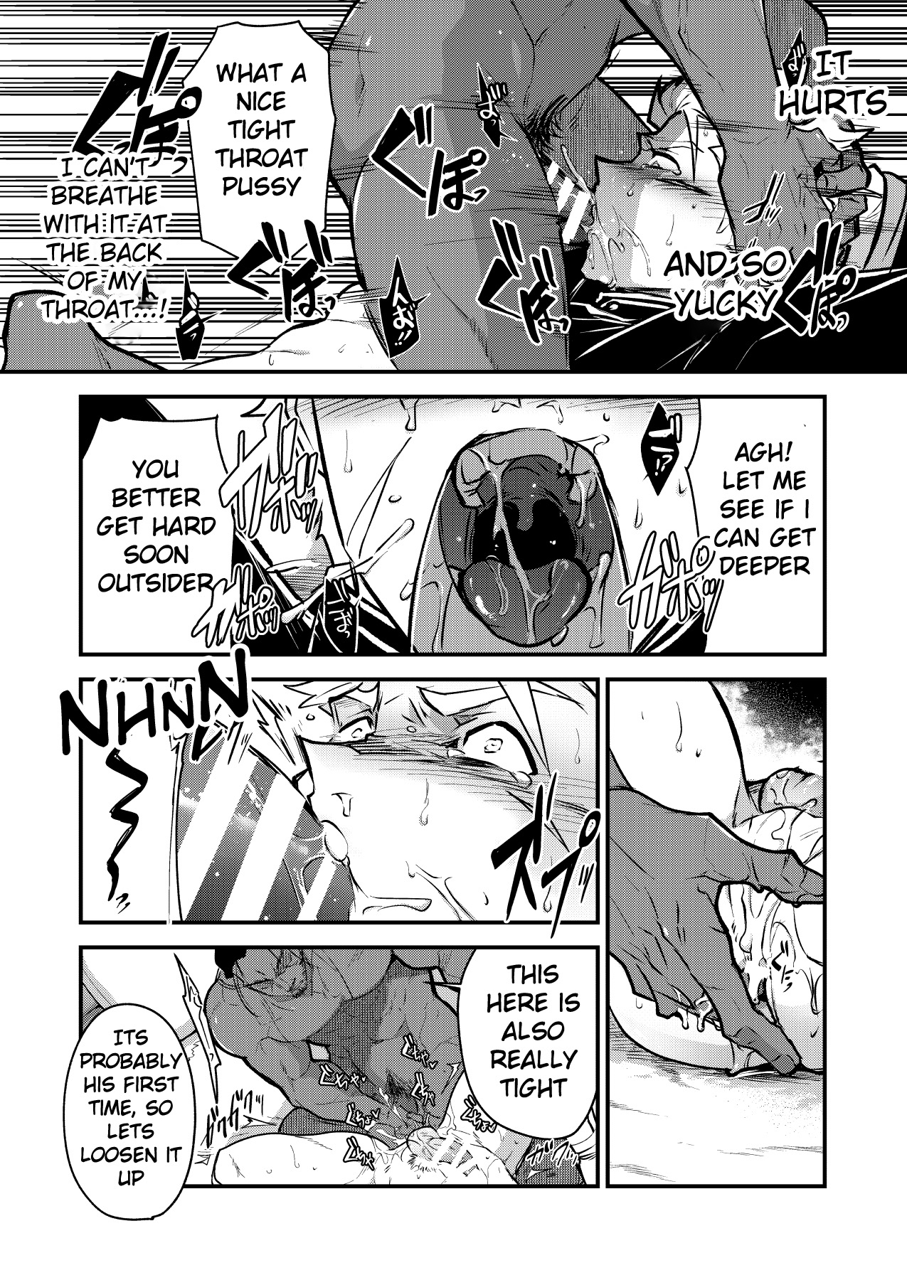 Kurotetsu no Yado Seidorei e to Otsu Kenshi | The Black Iron Inn: A Story of a Swordsman Who Becomes a Sex Slave page 12 full