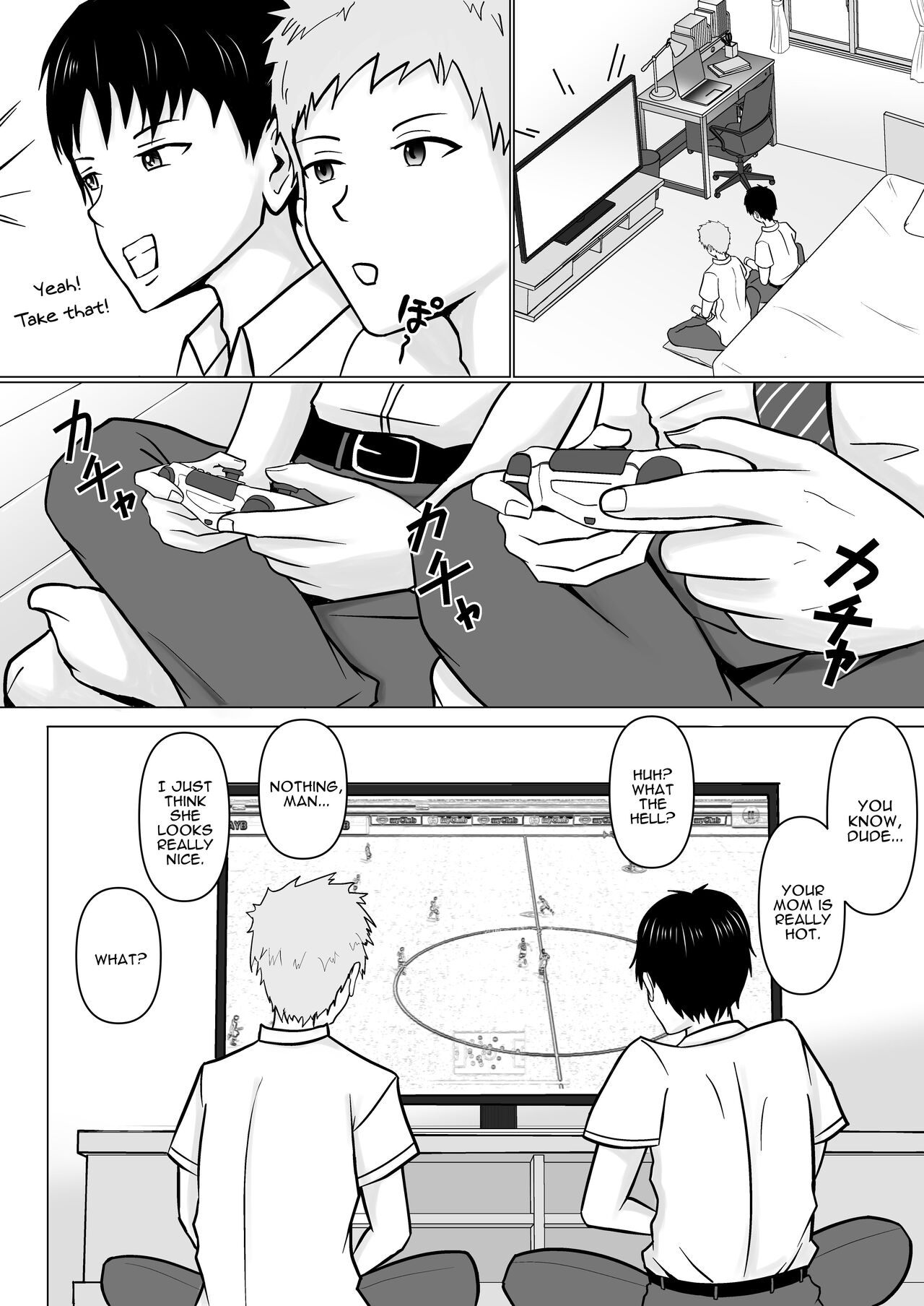 Ore no koto ga Kiraina Tomodachi no Haha ni Hyoui | I Possessed My Friend's Mom, Who Hates Me page 9 full