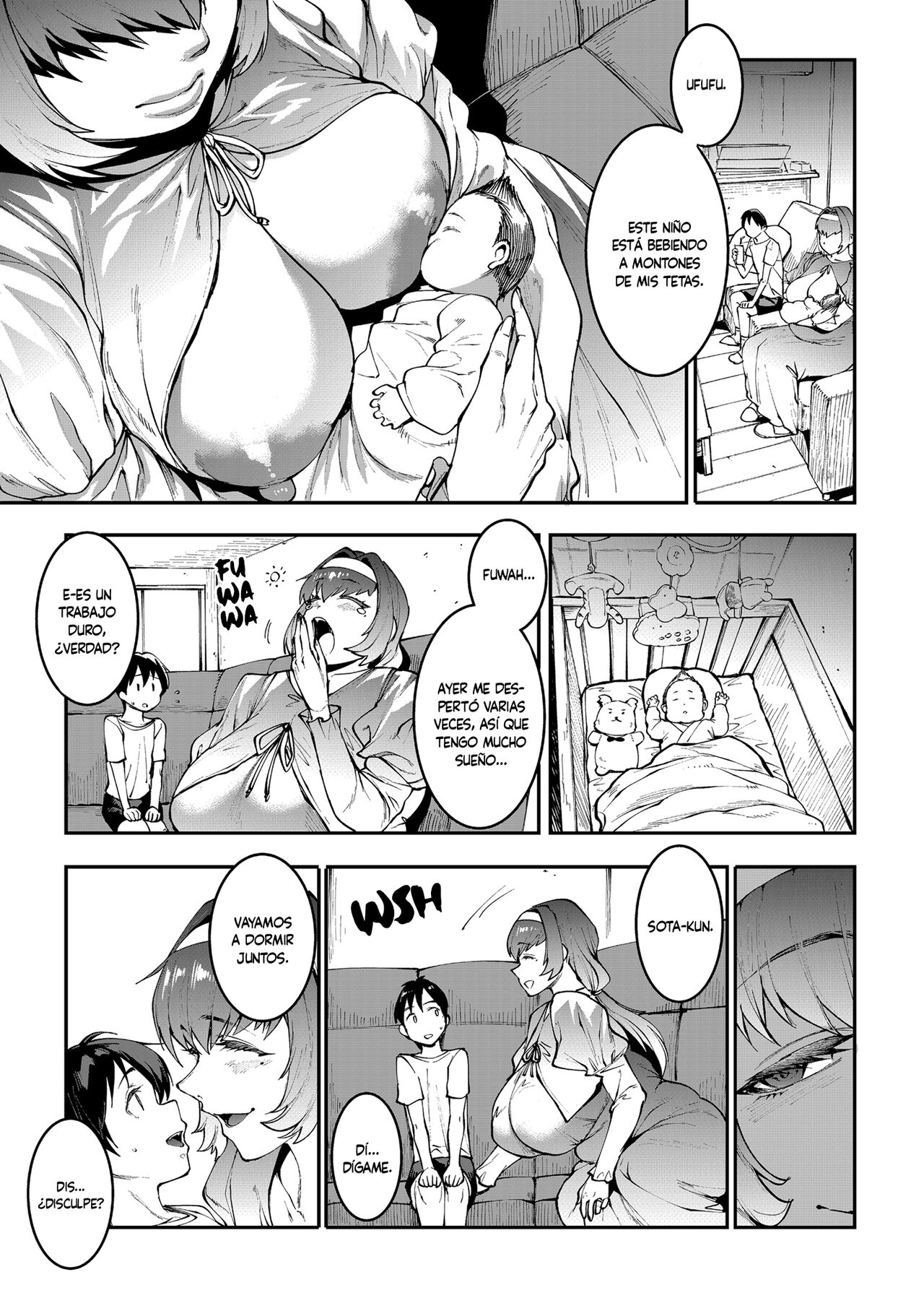 Mama Masion!〜 Dainiwa 601-goushitsu Sonosaki Kaoru 〜 | El Condominio De Las Madres 〜Capítulo 2 Departamento #601 Kaoru Sonozaki 〜 page 7 full