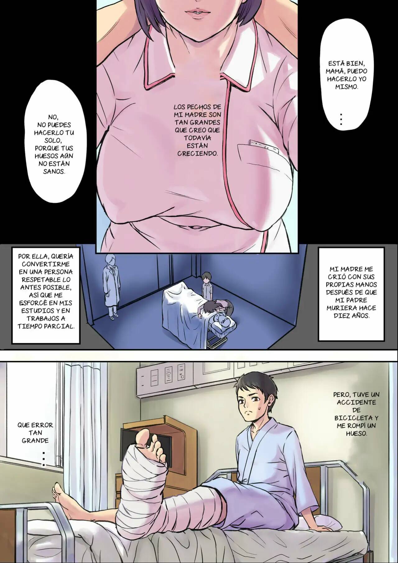 Tonari no Bed de Netorareru Kangoshi Jukubo 1 page 2 full