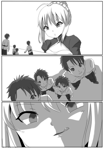 [Sigma] Gudao-kun x4 vs Artoria-san cover