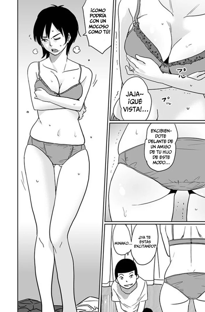 Hahaoya Shikkaku - Watashi wa Musuko Tomodachi no Mesu Buta Dorei page 9 full
