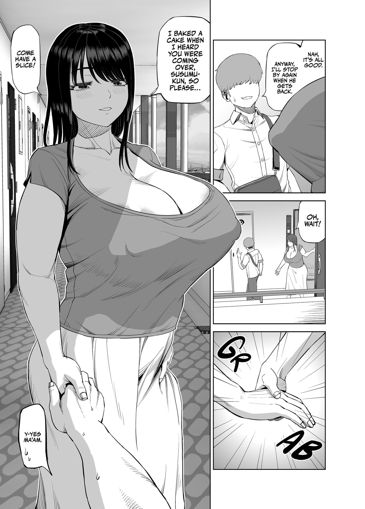 Tomodachi no Okaa-san ni Sasowarete... | Seduced By A Friends Mother... -  Page 4 - Comic Porn XXX