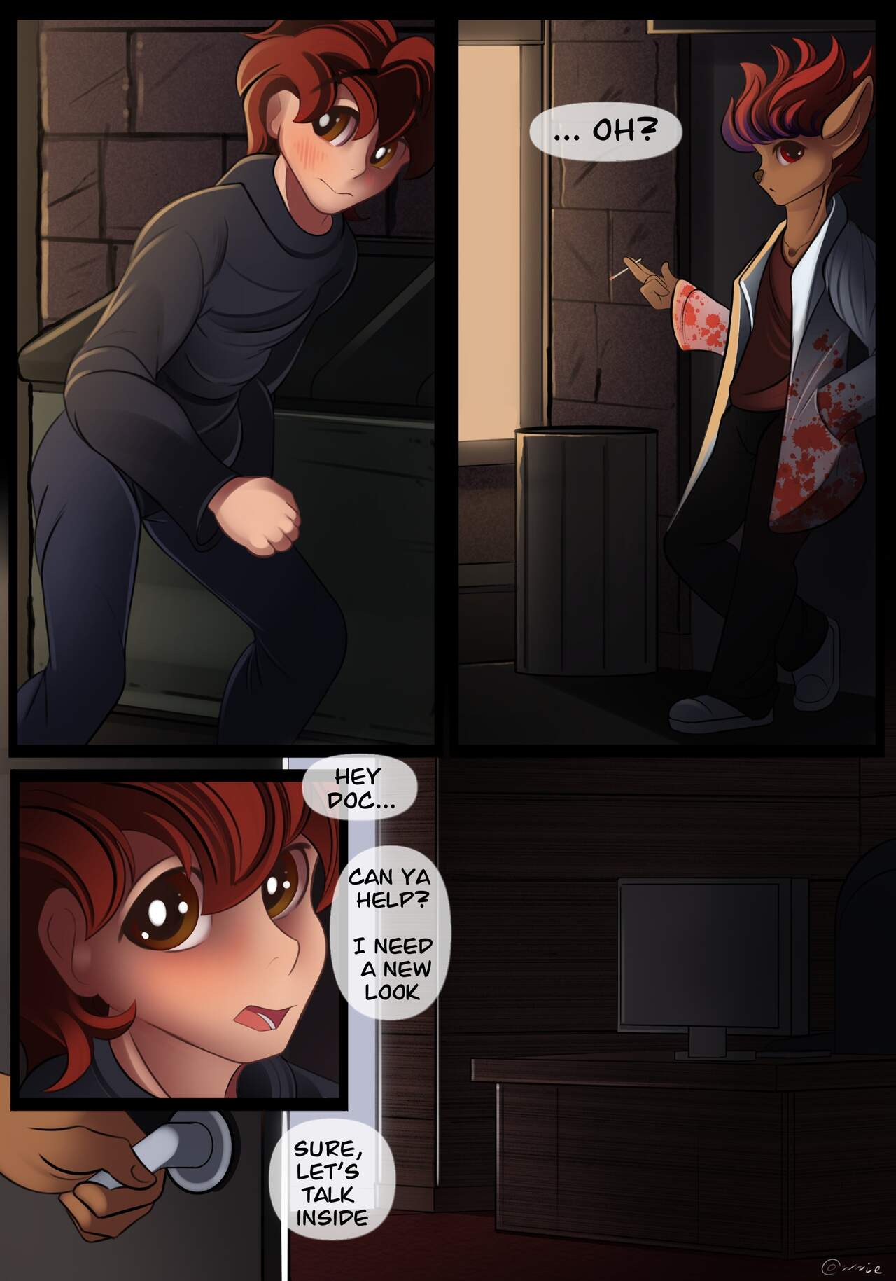 Comm for Tikktik page 1 full