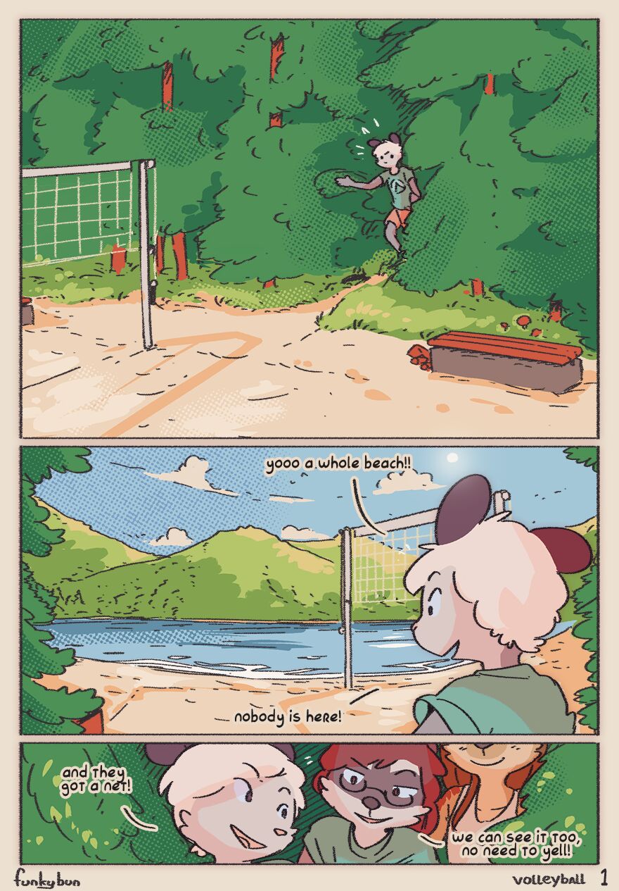 Volleyball page 1 full