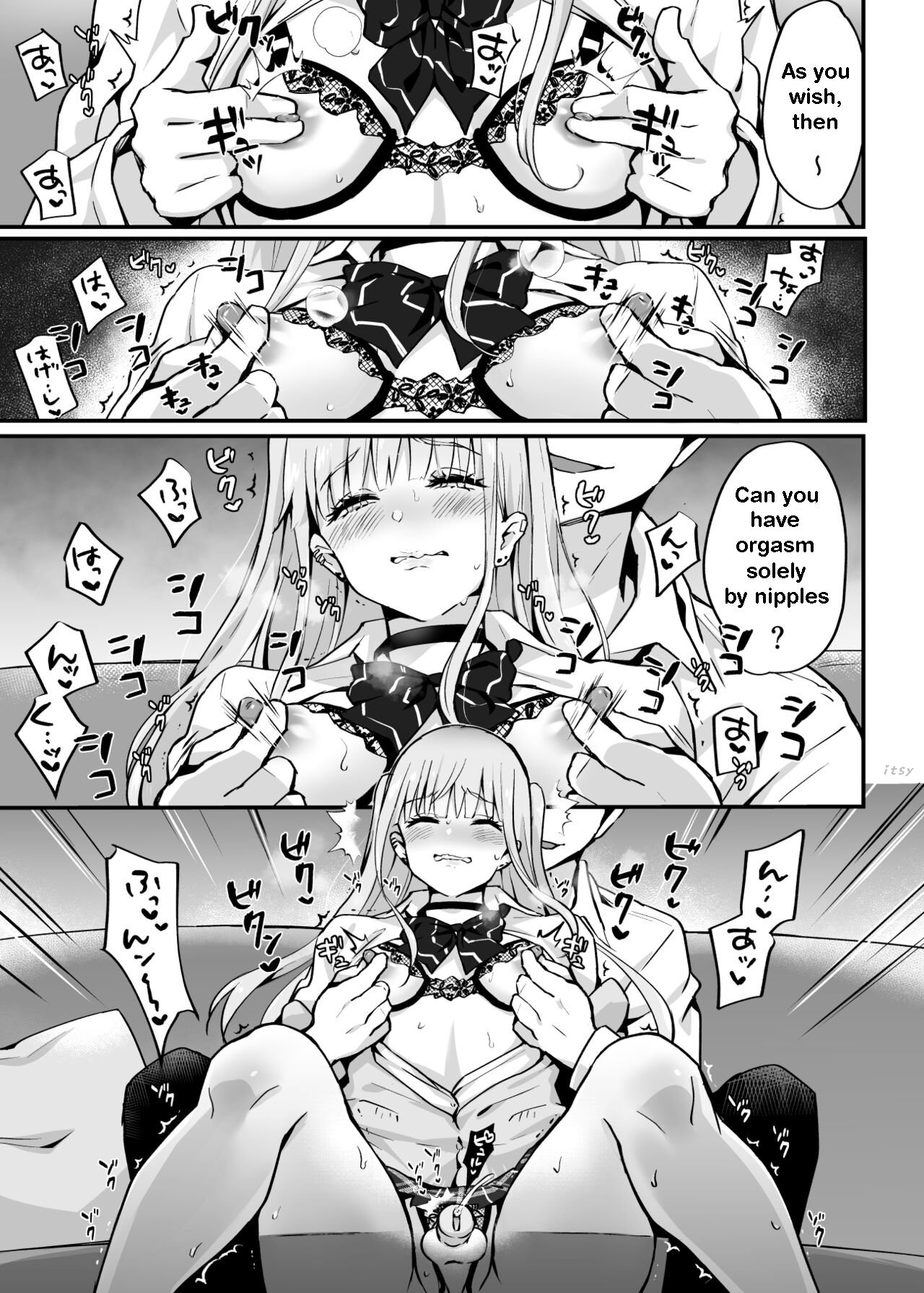 Zoku Kaikan ♀ Ochi ～Miyu, Shasei Kanri de Renzoku Akume〜 | Miyu's ejaculation management page 8 full