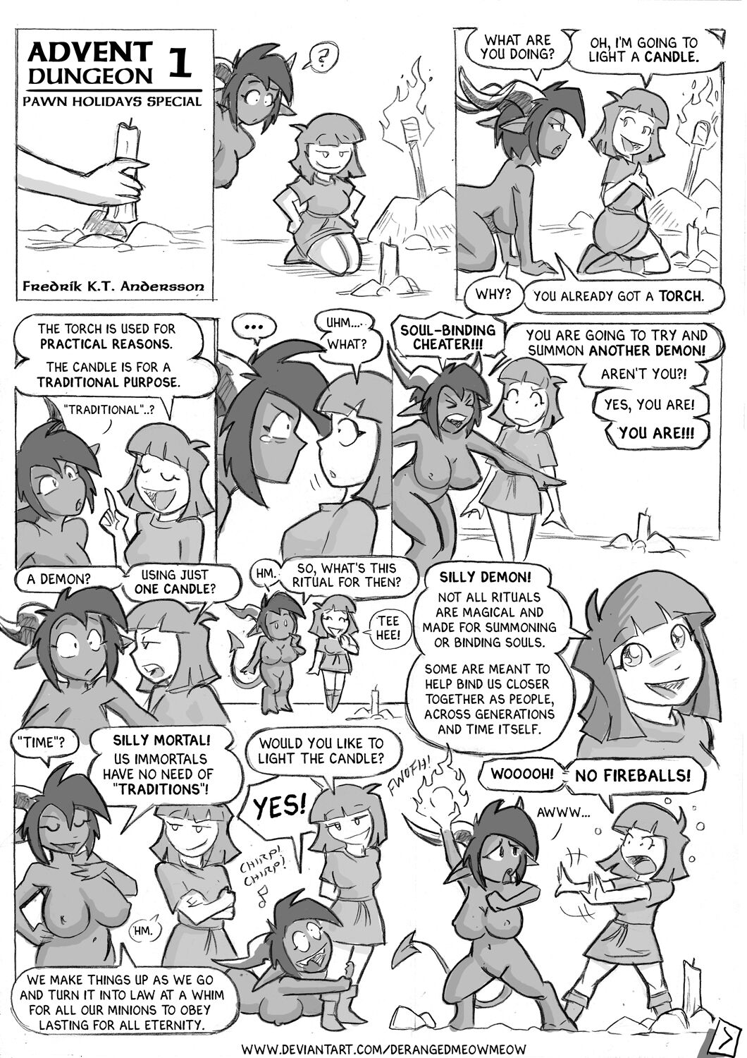 PAWN Adventure: Dungeon Holiday Special 2018 page 1 full