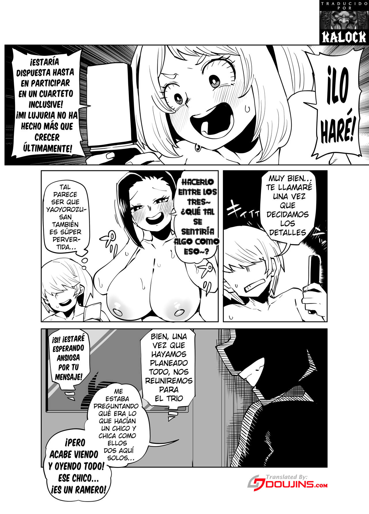 Teisou Gyakuten Butsu ~Hagakure no Baai~ | Academia de Héroes & una Moralidad Invertida 3: Caso Hagakure page 1 full