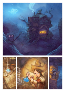 Pepper&Carrot Episode 4: Stroke of Genius