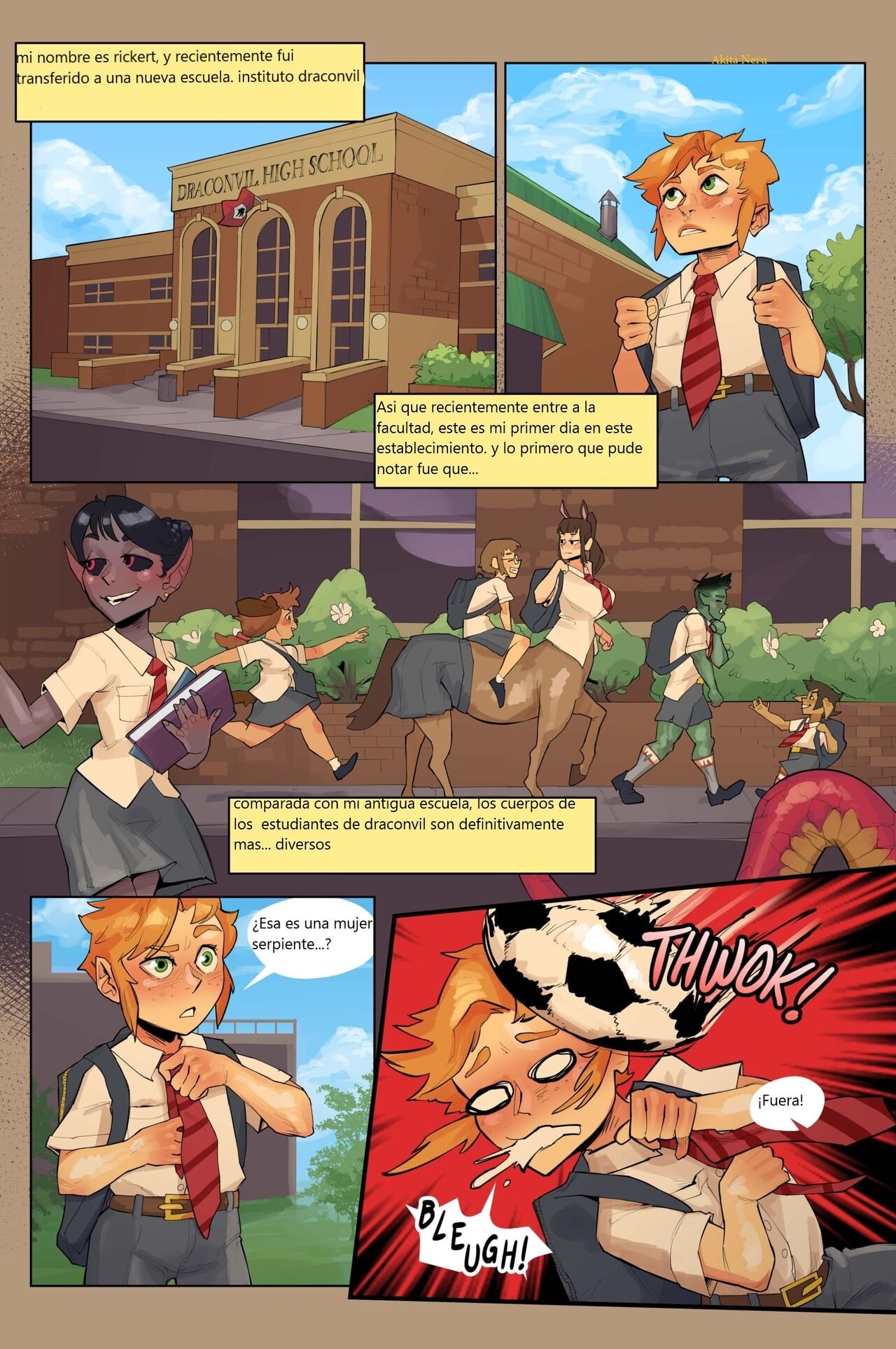 A Boy & His Familiar School Days Ain't that A Kick in the Head page 2 full