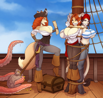 [FurryBound] PirateBound cover