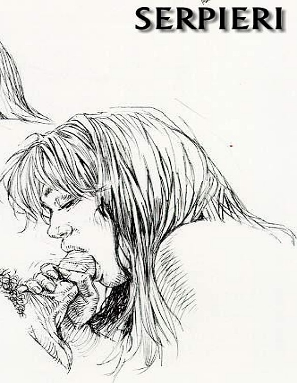 Serpieri, Paolo Eleuteri - Druuna Black & White page 12 full