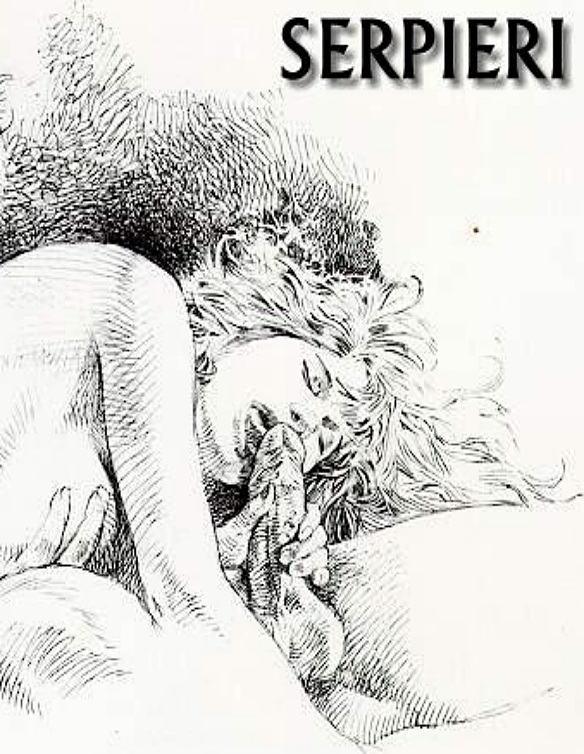 Serpieri, Paolo Eleuteri - Druuna Black & White page 2 full