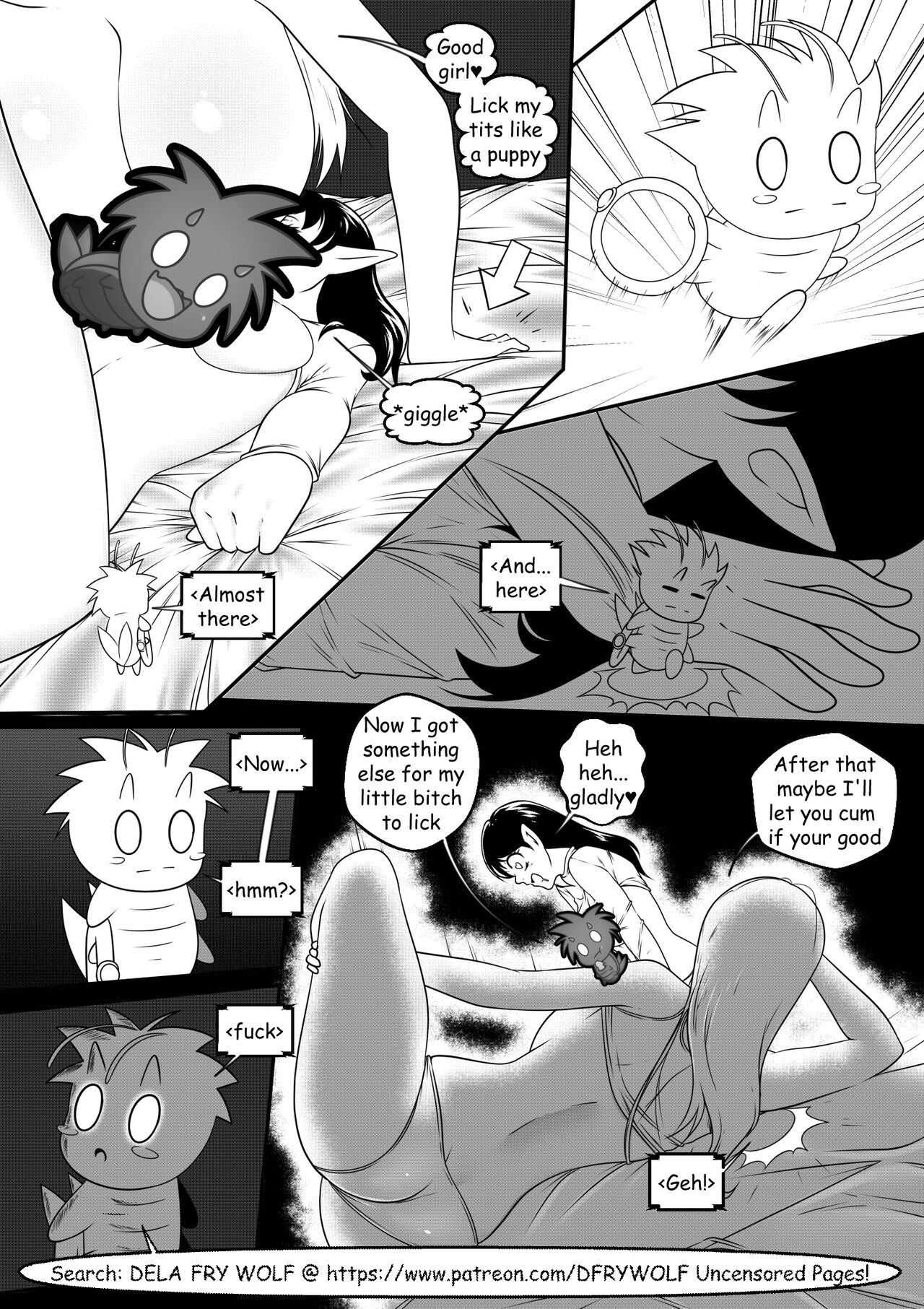 The Switching Game: Bratty Attle page 12 full