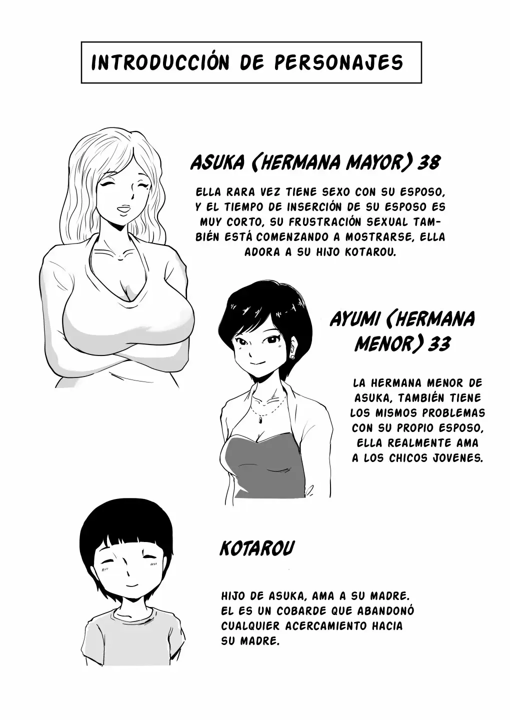 Mama to Ayumi-san ni Shibori Torareru Musuko no Hanashi | LA HISTORIA DE UN HIJO QUE ES EXPLOTADO SEXUALMENTE POR SU MADRE Y AYUMI page 2 full